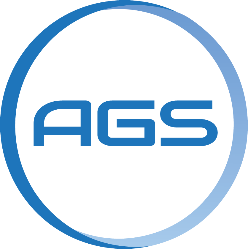 AGS white Logo  Access Group Solutions